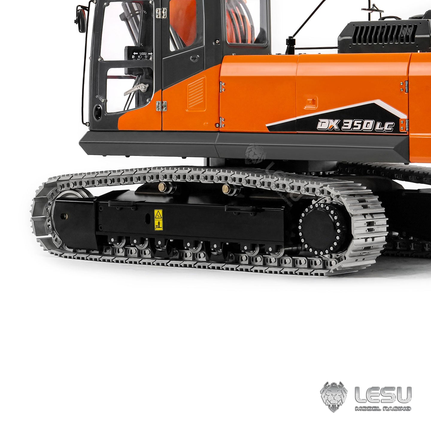 IN STOCK LESU 1/14 RC 90% Metal Hydraulic Digger Aoue DX350LC Remote Control Excavator Finished Model 3CH Valve Relief Valve 4MPA Pump