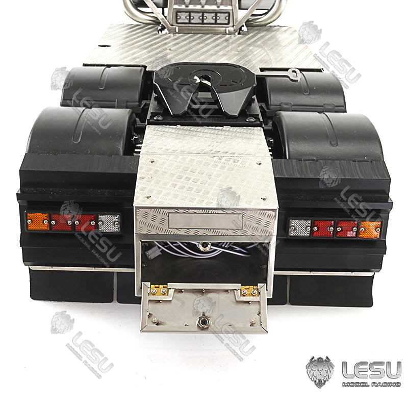 LESU 1/14 Scale Metal 6*6 Chassis Side Light Motor Servo for Tractor Truck Model Light System Spare Parts Replacements