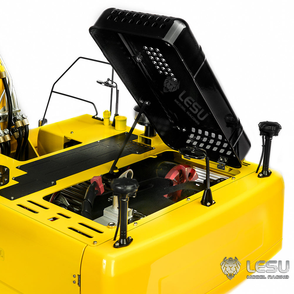 LESU 1/14 PC36 RC Hydraulic Heavy-duty Remote Control Excavator Digger 3-Arm ET36L Ready to Run Painted PL18EV Lite