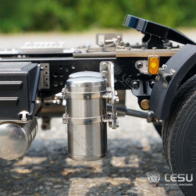 LESU Z0029 1/14 Metal 4x4/4x2 RC Tractor Truck with 2Speed Transmission Light Sound System for Construction Vehicle Enthusiast