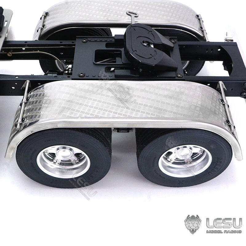 LESU 1/14 Scale Metal 6*6 Chassis for Remote Controlled Tractor Truck Motor Servo DIY Model W/O Battery Charger ESC