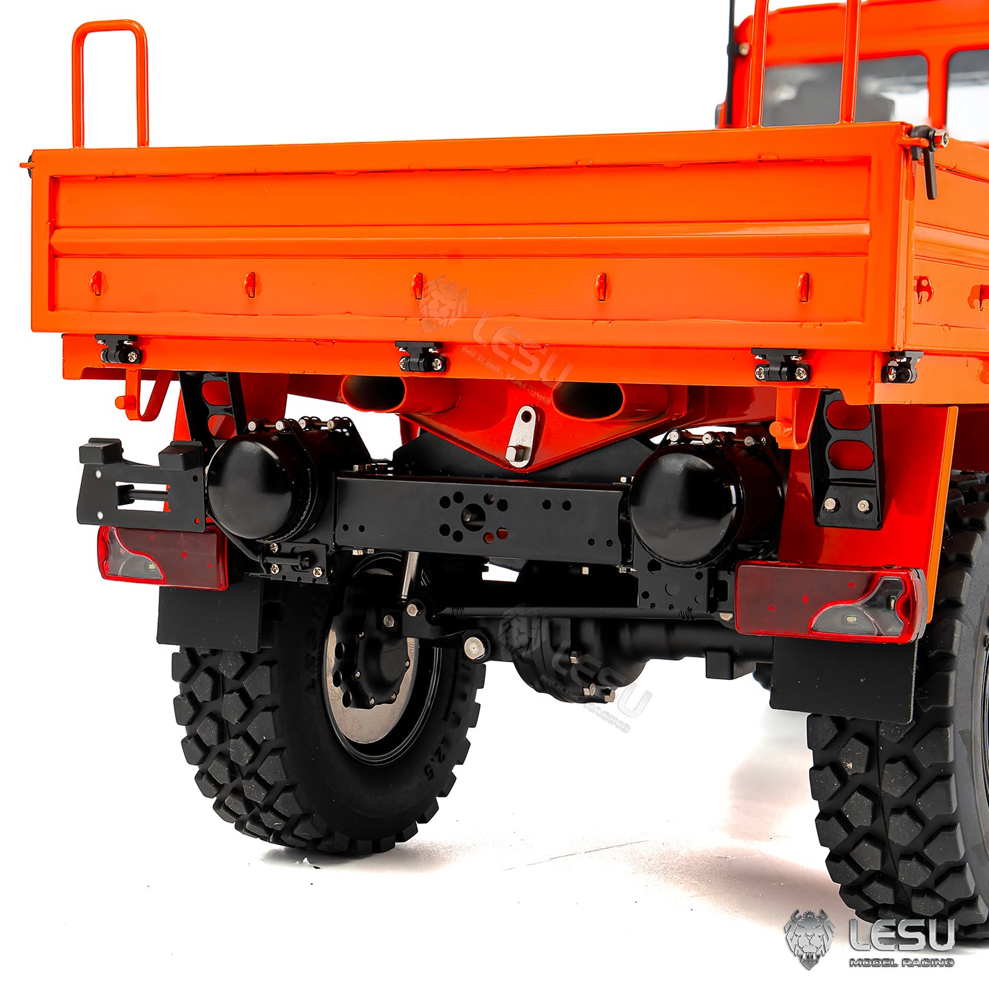 LESU 1/14 U4023 RC Light Truck Fully Metal Body 4WD 2WD RC Off Road Vehicle 3Speed Gearbox Axle Lock Openable Door No Hydraulic