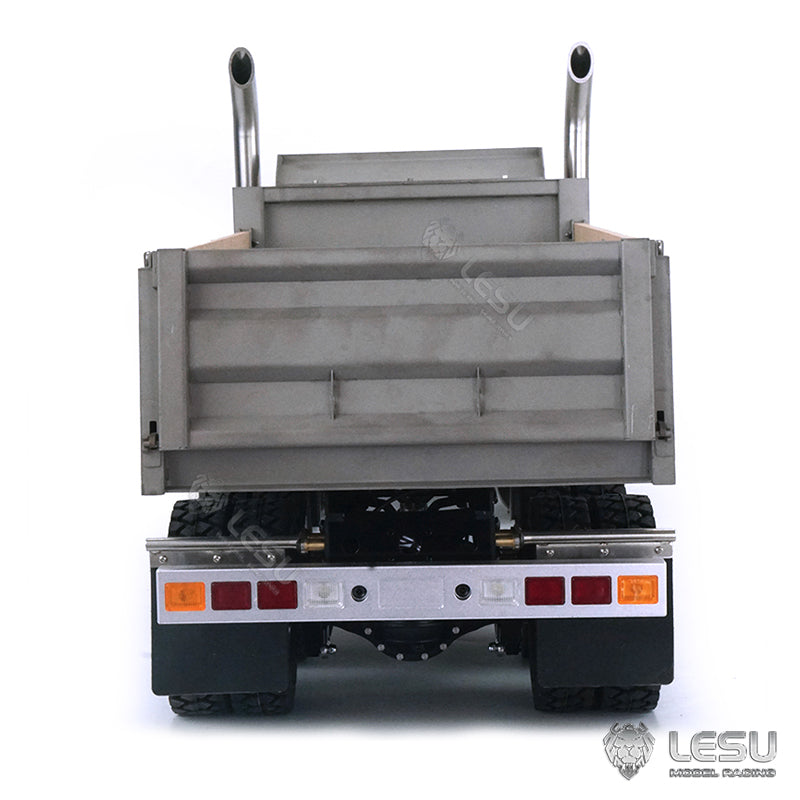 LESU1/14 Scale 6*6 Metal Hydraulic Radio Controlled Dumper Tipper Construction Truck Model W/ Motor Servo ESC Bucket W/O Cabin