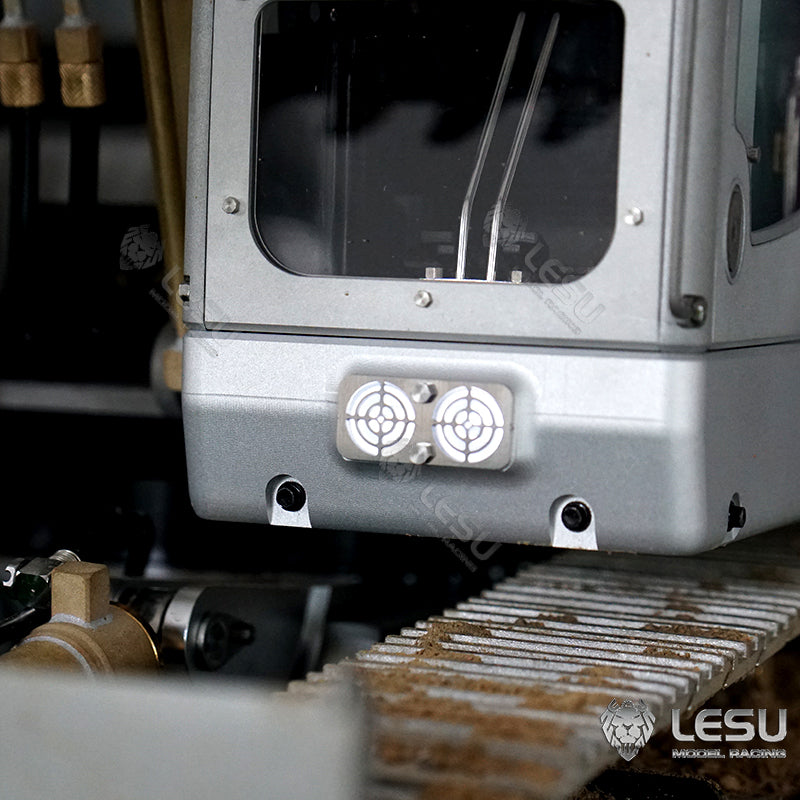 LESU 1/14 Metal RC Hydraulic Excavator Kits Aoue ET26L DIY Model Pump Valve ESC GPS Remote Control Construction Vehicles