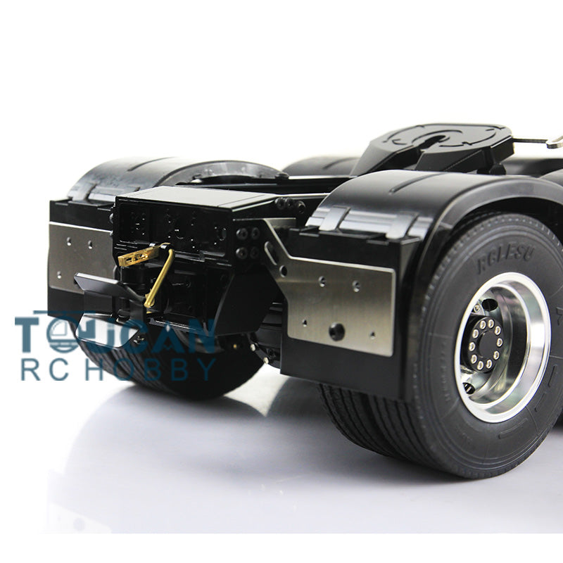 LESU 8*8 1/14 Heavy-Duty Metal Chassis 3363 56352 Radio Control Tractor Truck Model W/ Servo Motor Fender W/O Equipment Rack