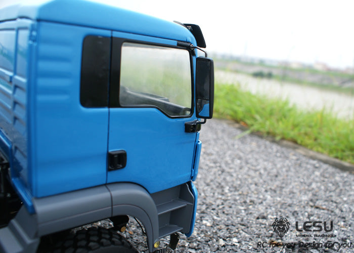 LESU TGS Cabin 1/14 Metal 8x8/6x6 RC Hydraulic Dumper Truck Tipper Vehicle 2 Speed High Torque Gearbox Sound Light System for RC Model Enthusiasts
