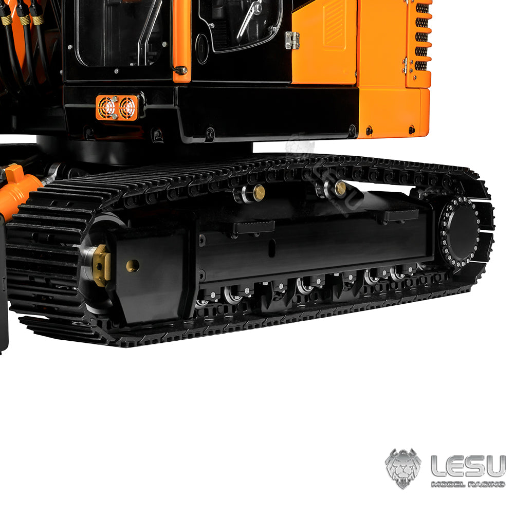 Metal LESU 1/14 RC Hydraulic Euipment Excavator ET26B 2 Arms Remote Controlled Digger DIY Car Assembled Painted Model