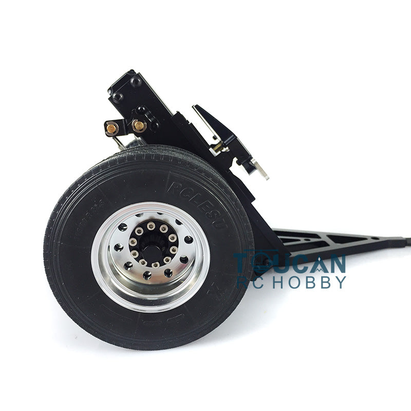 US STOCK LESU Metal Trailer 25.5*18.2*14CM for 1/14 RC Tractor Construction Truck Remote Control Car DIY Model Accessories