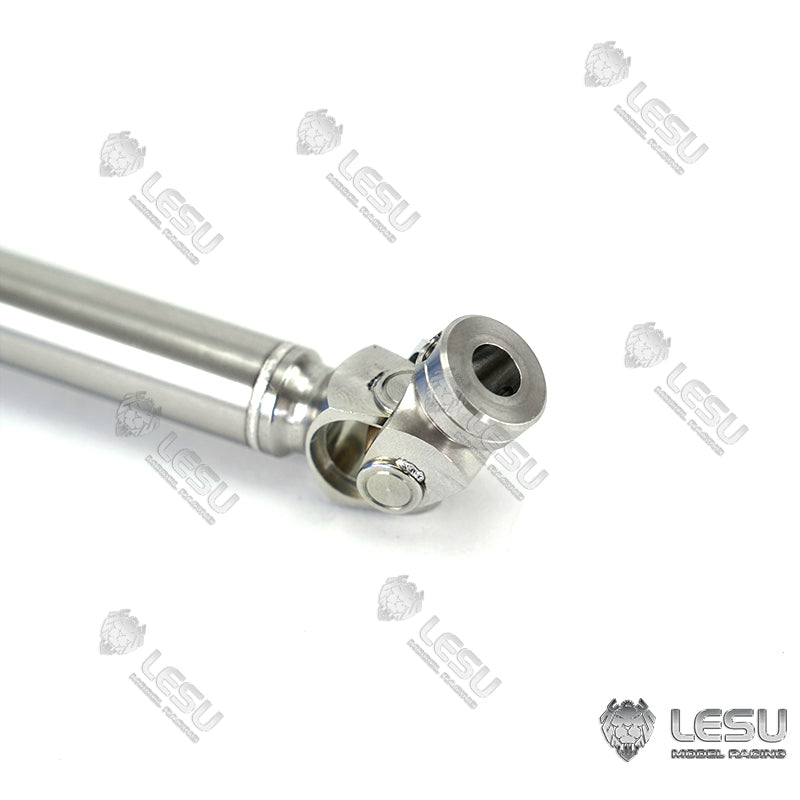LESU Stainless Steel Spline Welded Drive Shaft with Bore Diameter 5mm for 1/14 RC Tractor Truck DIY Dumper Model Parts