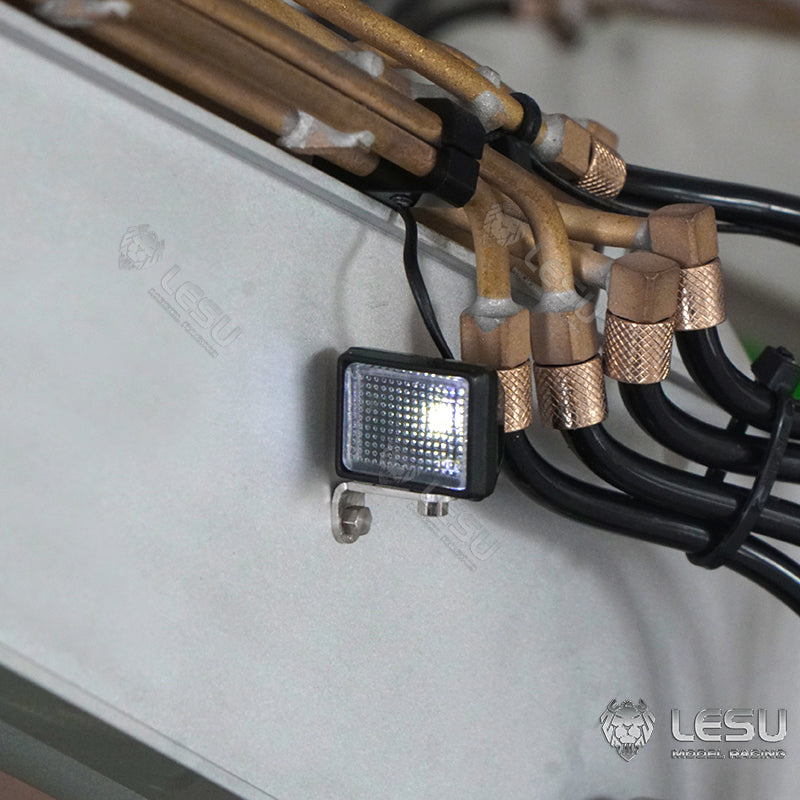 LESU 1/14 Metal RC Hydraulic Excavator Kits Aoue ET26L DIY Model Pump Valve ESC GPS Remote Control Construction Vehicles