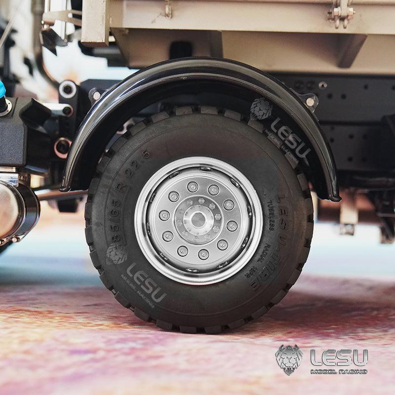 LESU 1/14 Scale TGS Metal Chassis 8*8 Dumper Truck Construction Vehicle DIY Model with Light Sound System Motor ESC Servo