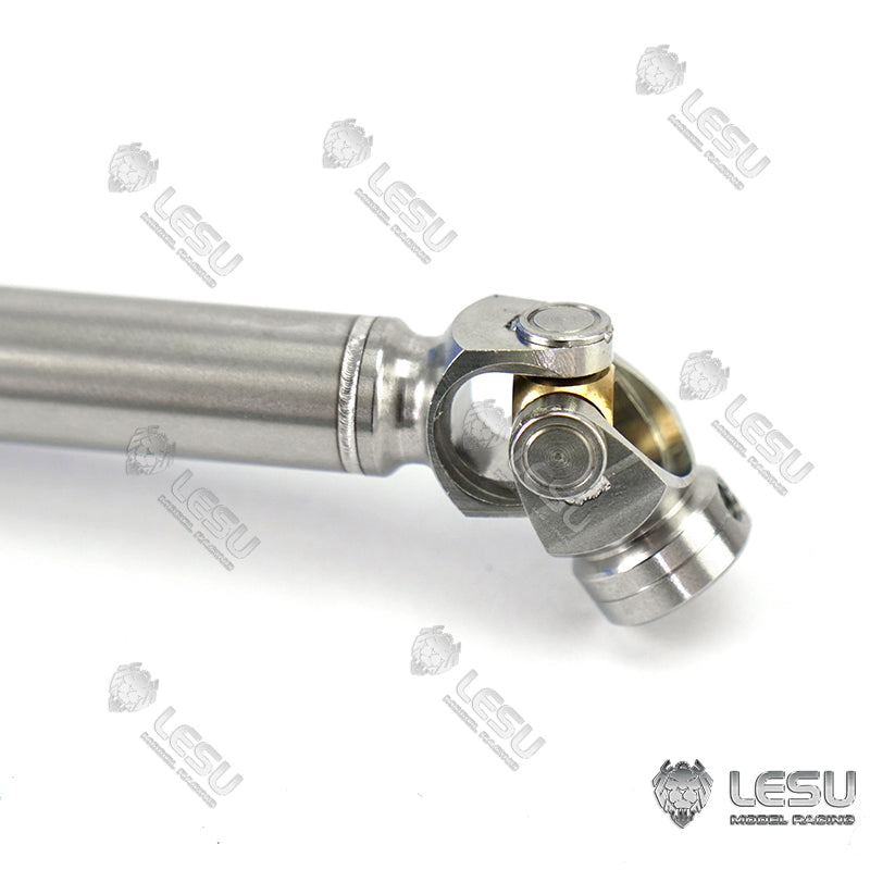 LESU Stainless Steel Spline Welded Drive Shaft with Bore Diameter 5mm for 1/14 RC Tractor Truck DIY Dumper Model Parts