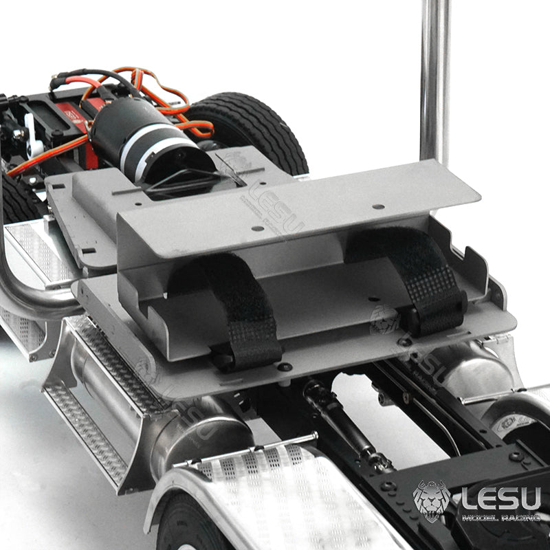 LESU 1/14 Scale Metal 6*6 Chassis for Remote Controlled Tractor Truck Motor Servo DIY Model W/O Battery Charger ESC