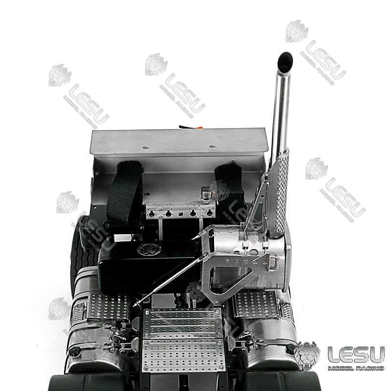 IN STOCK Metal 6*6 Chassis W/ Motor Servo for 1/14 FH16 Tractor Truck Model W/O ESC Sound Light System Radio Controller Battery