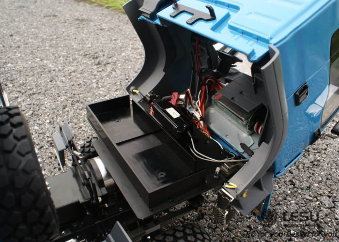 LESU TGS Cabin 1/14 Metal 8x8/6x6 RC Hydraulic Dumper Truck Tipper Vehicle 2 Speed High Torque Gearbox Sound Light System for RC Model Enthusiasts