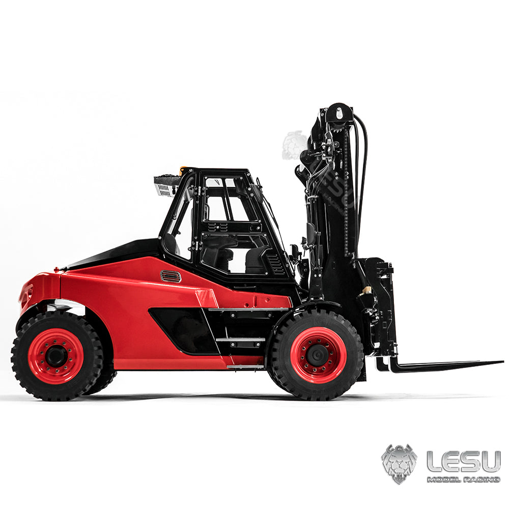 LESU Aoue-LD160S 1/14 Metal RC Hydraulic Forklift A0014 RTR with 6CH Reversing Valve Light Sound for Construction Vehicle Enthusiast