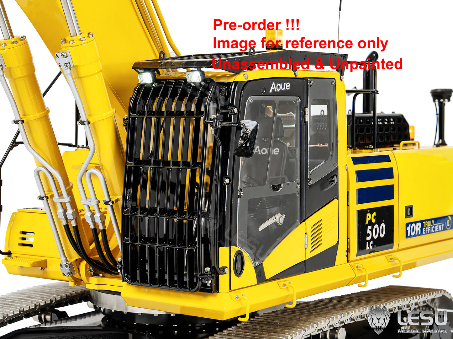 New Pre-Order Deposit LESU PC500 1/14  Hydraulic RC Excavator with 7 Ways Valves 360 Degree Rotation for Model Modification Enthusiast