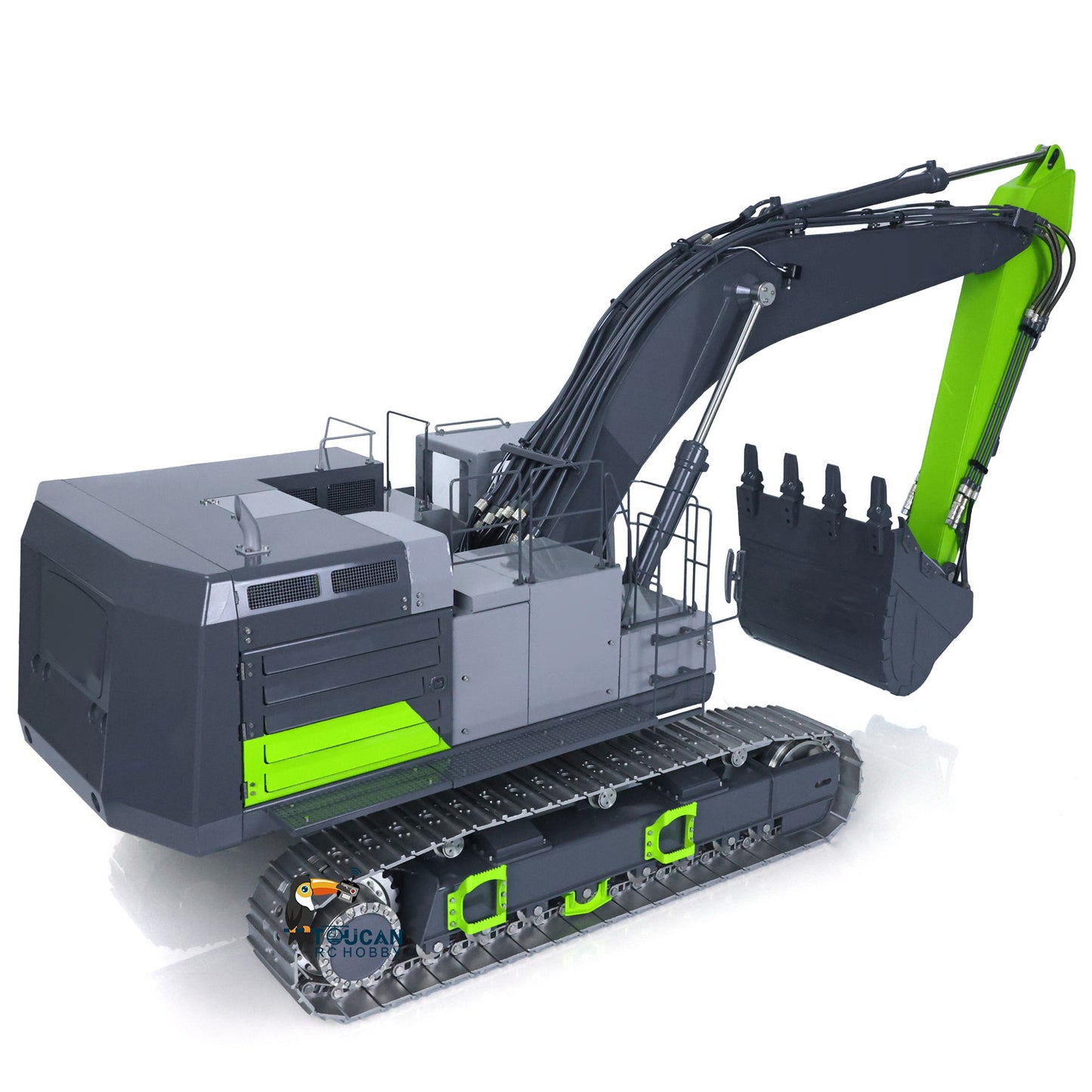 LESU 1/14 Metal Hydraulic RC Excavator C374F RTR Radio Controlled Digger Heavy Machine Paladin PL18EV LITE Battery Sound Smoke