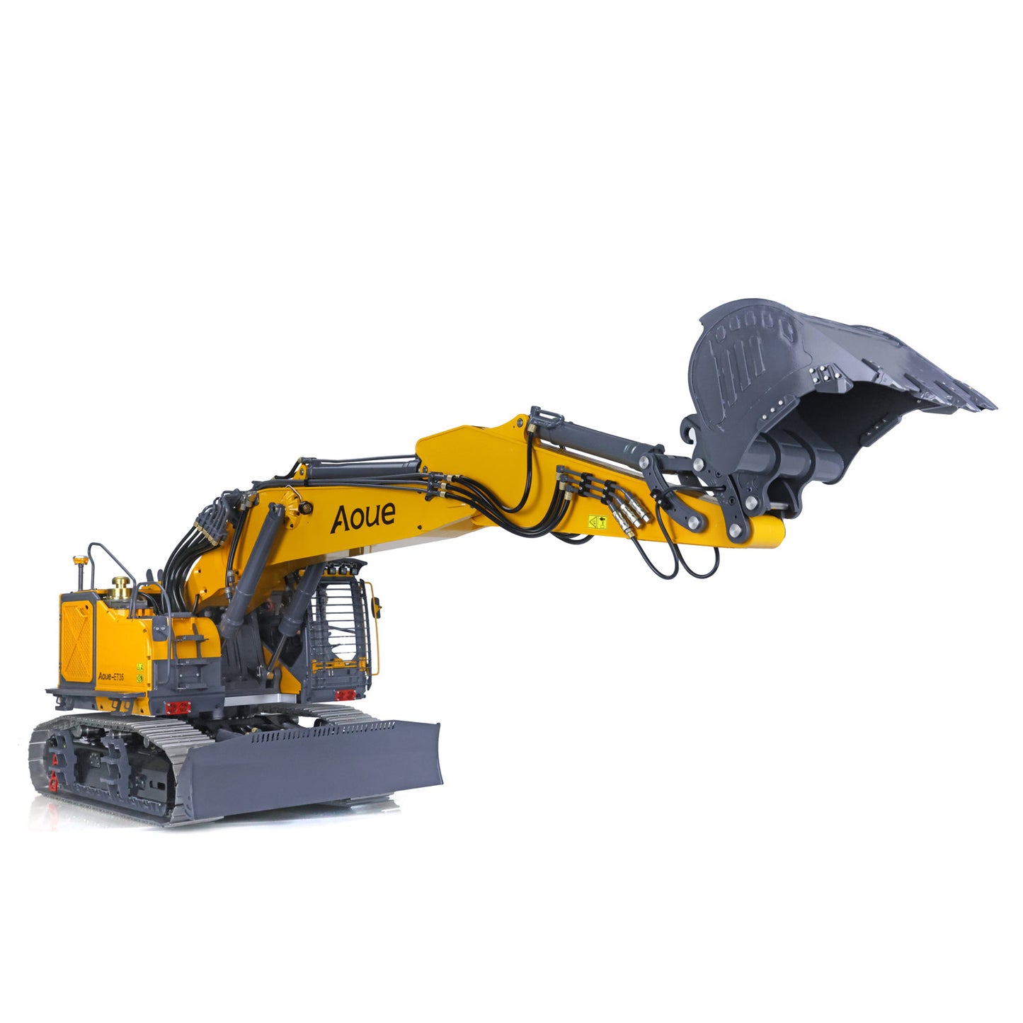 In Stock Metal LESU Aoue ET35 1/14 RC Hydraulic Excavator RTR Model PL18EV Sound Light LSystem Remote Control Digger Construction Vehicles