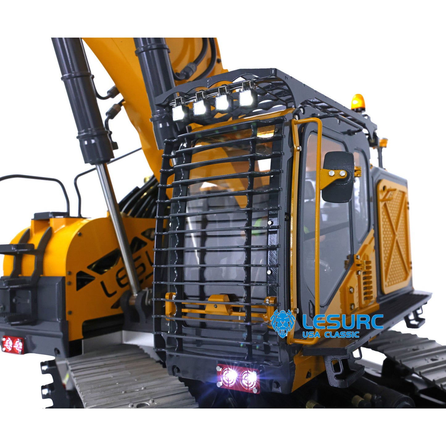 In Stock Metal LESU Aoue ET35 1/14 RC Hydraulic Excavator RTR Model PL18EV Sound Light LSystem Remote Control Digger Construction Vehicles