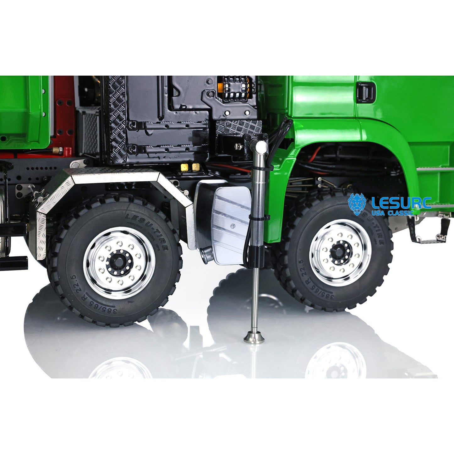 LESU 1/14 8*8 RC Roll on/off Hydraulic Truck Crane Dumper Tipper Reversing Valve W/ Light Sound Motor ESC Battery PL18EV Radio