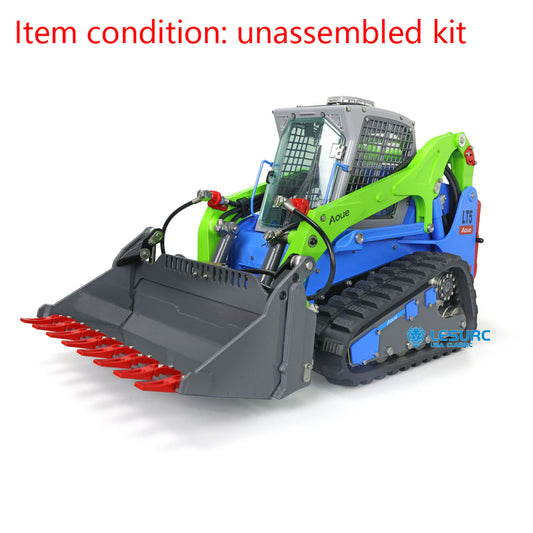 LESU Painted Metal Aoue LT5 1/14 Scale Tracked Skid-Steer Remote Controlled Hydraulic Loader Lights Replacements Accessories