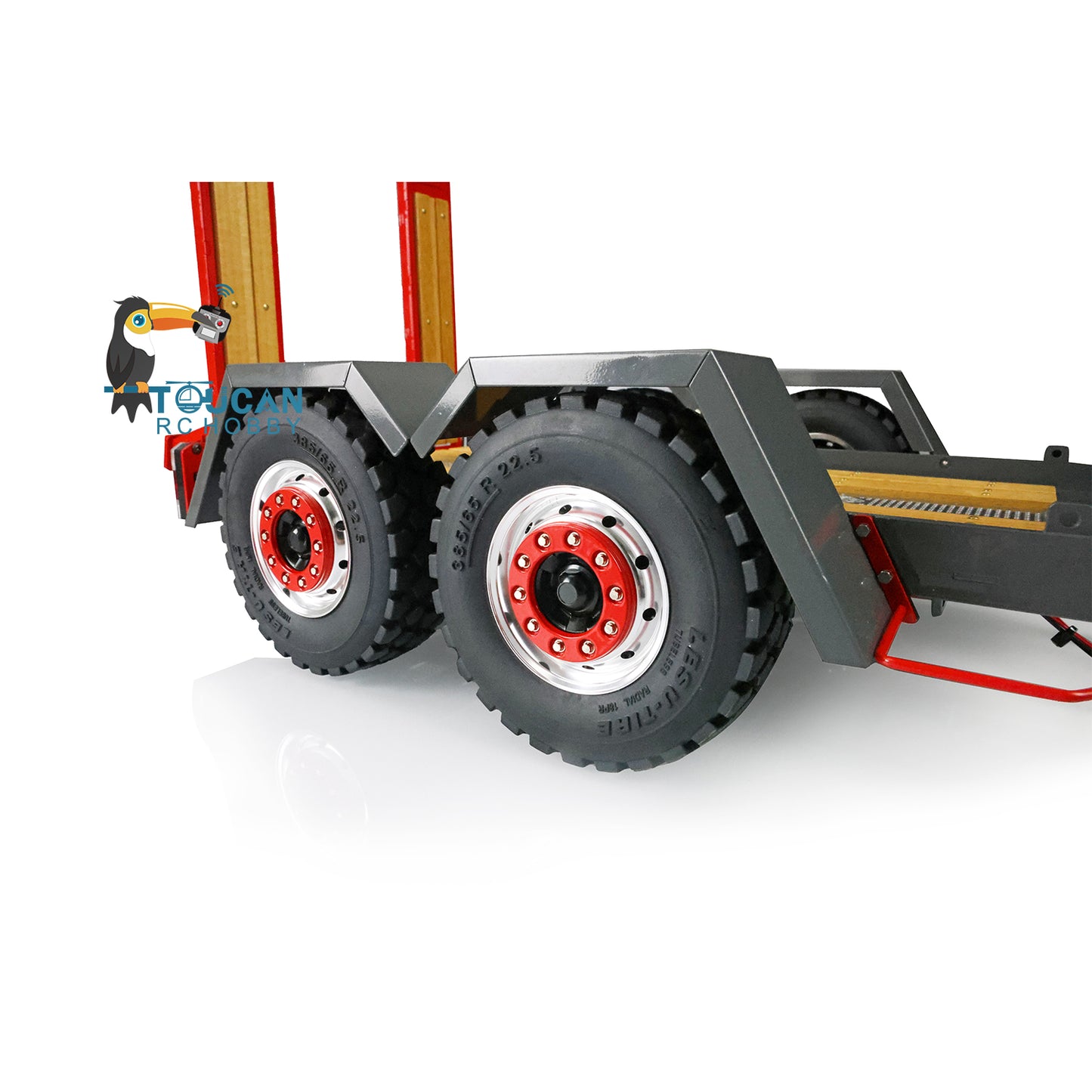 Metal Trailer Plate For LESU 1/14 Scale LESU Skid Steer Remote Control Hydraulic Loader Trailer Vehicle Accessories Model