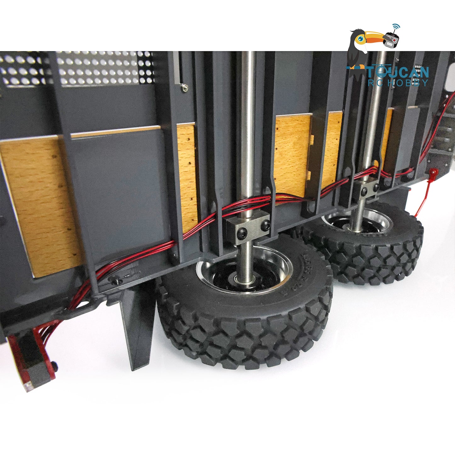Metal Trailer Plate For LESU 1/14 Scale LESU Skid Steer Remote Control Hydraulic Loader Trailer Vehicle Accessories Model