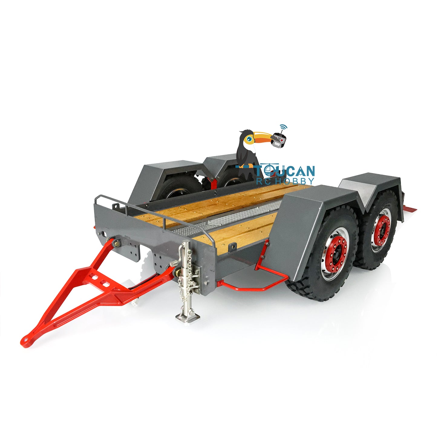Metal Trailer Plate For LESU 1/14 Scale LESU Skid Steer Remote Control Hydraulic Loader Trailer Vehicle Accessories Model