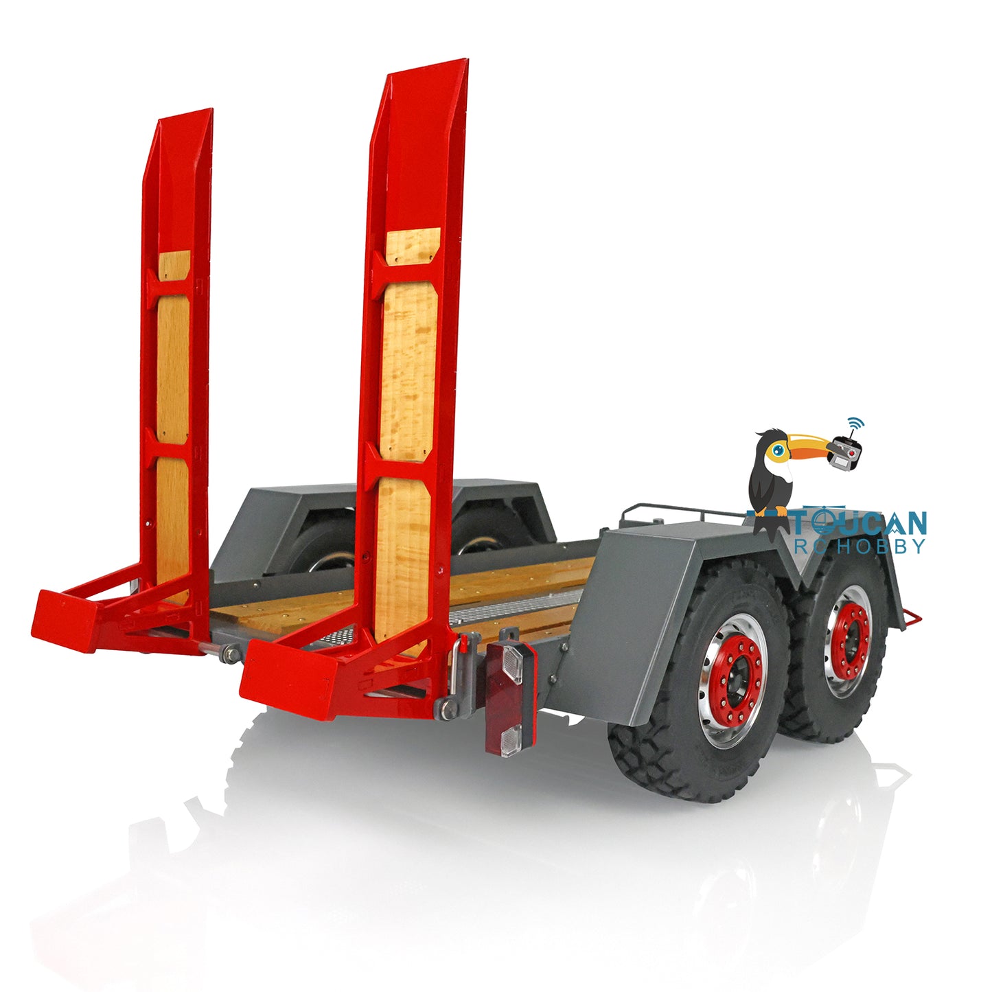 Metal Trailer Plate For LESU 1/14 Scale LESU Skid Steer Remote Control Hydraulic Loader Trailer Vehicle Accessories Model