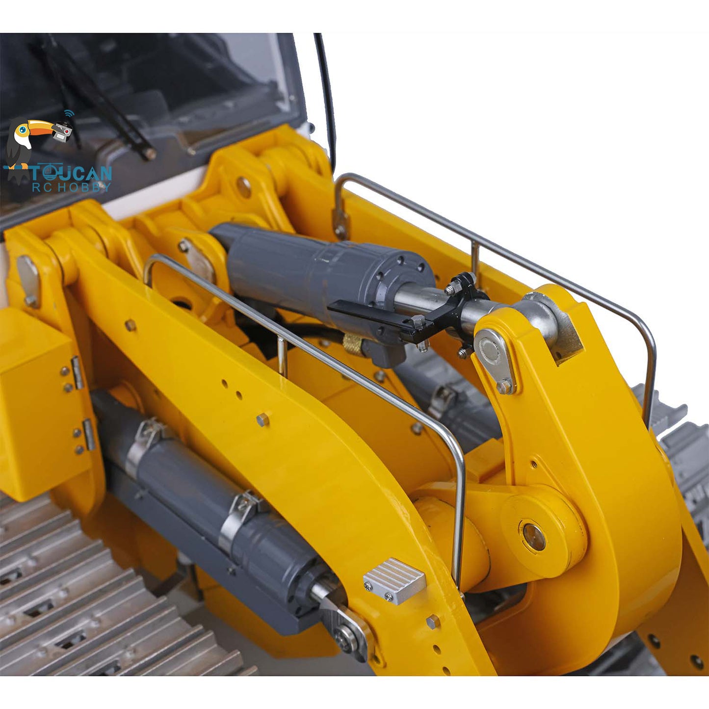 LESU Metal 1/14 RC Hydraulic Tracked Loader 636 Low Version With 2TH Reversing Valve Constructions Loaders Vehicle Model