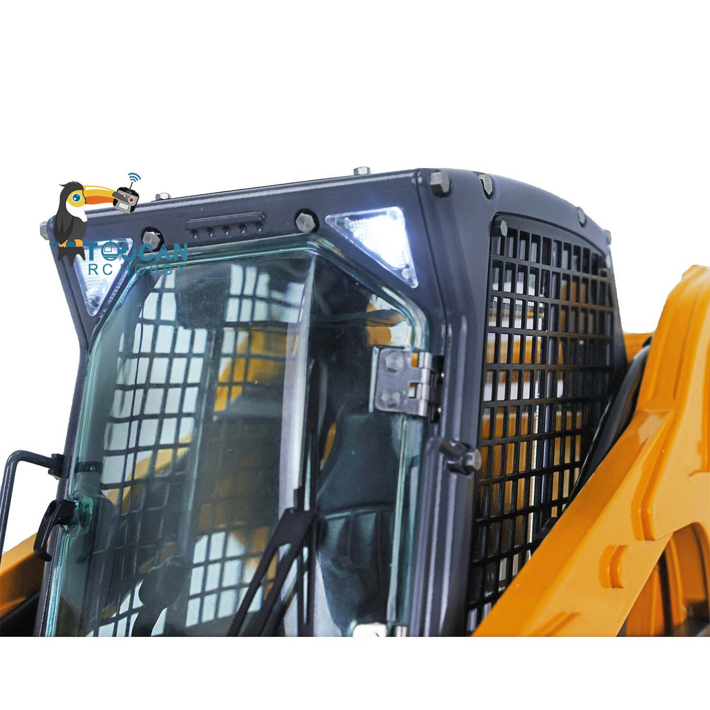 LESU Aoue B0008 LT5 Metal 1/14 Remote Control Hydraulic Tracks Skid-Steer Loader Vehicle With Sound Light Unassembled Model