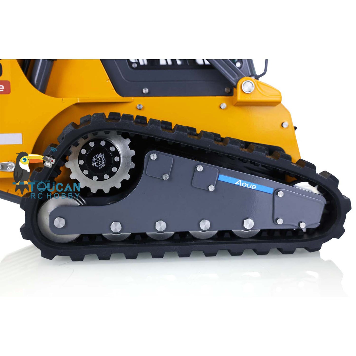 LESU Aoue B0008 LT5 Metal 1/14 Remote Control Hydraulic Tracks Skid-Steer Loader Vehicle With Sound Light Unassembled Model