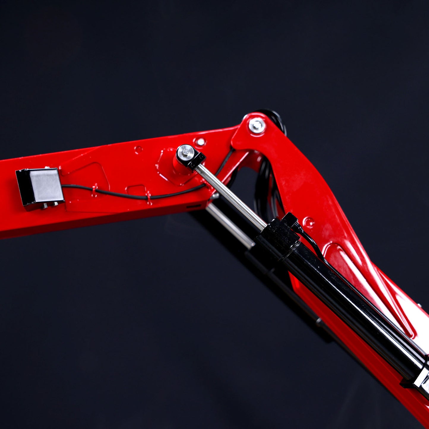 Toucan DIY 6X6 Metal Chassis 1/14 RC Tractor Truck 770S Hydraulic Crane Logging Trailer Emulated Vehicle Model PL18EVLite Radio Smoke