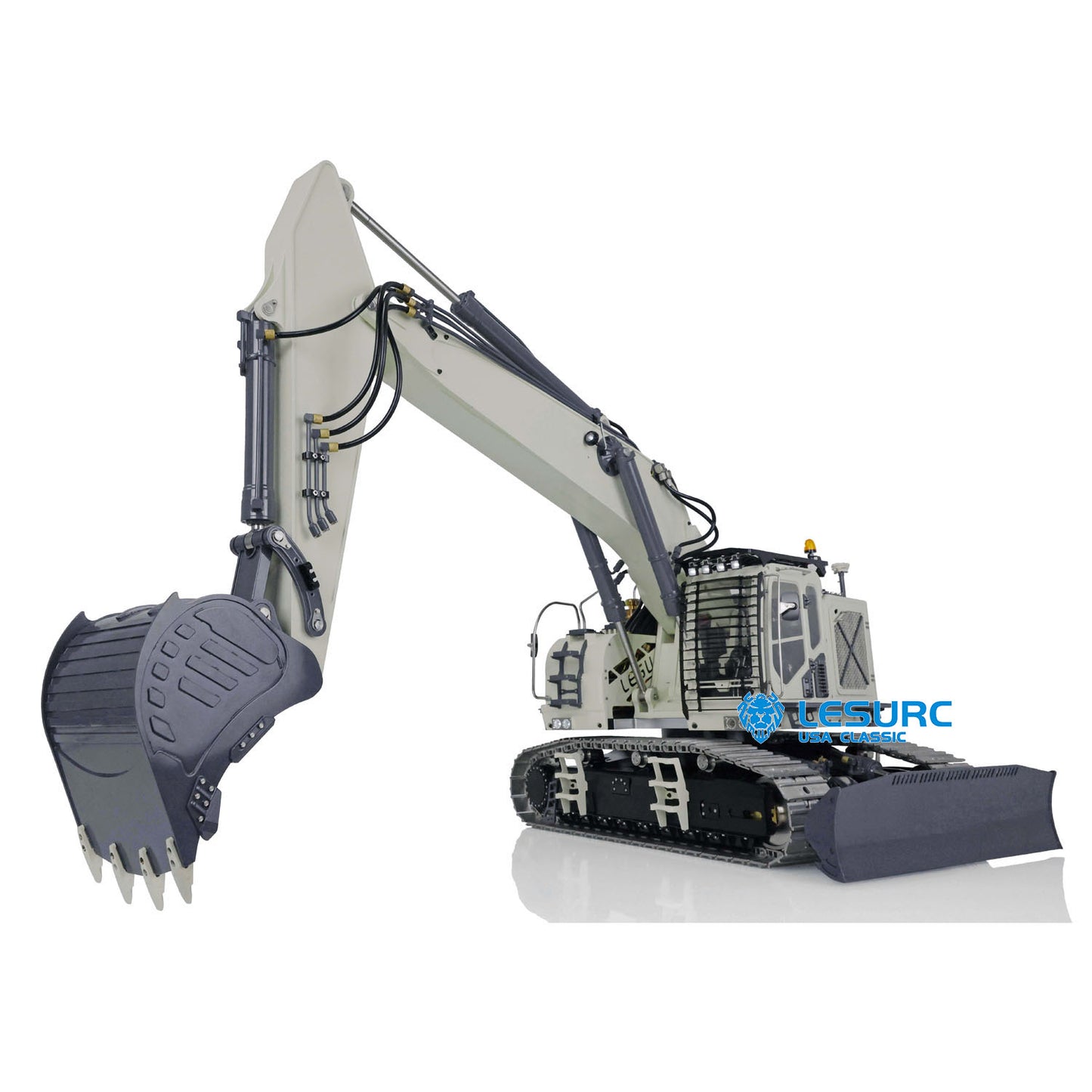 LESU Aoue ET35 Metal 1/14 Hydraulic Tracked RC Excavator Digger B0006 Assembled Cars W/ Light Motor ESC Pump Upgrade Accessories