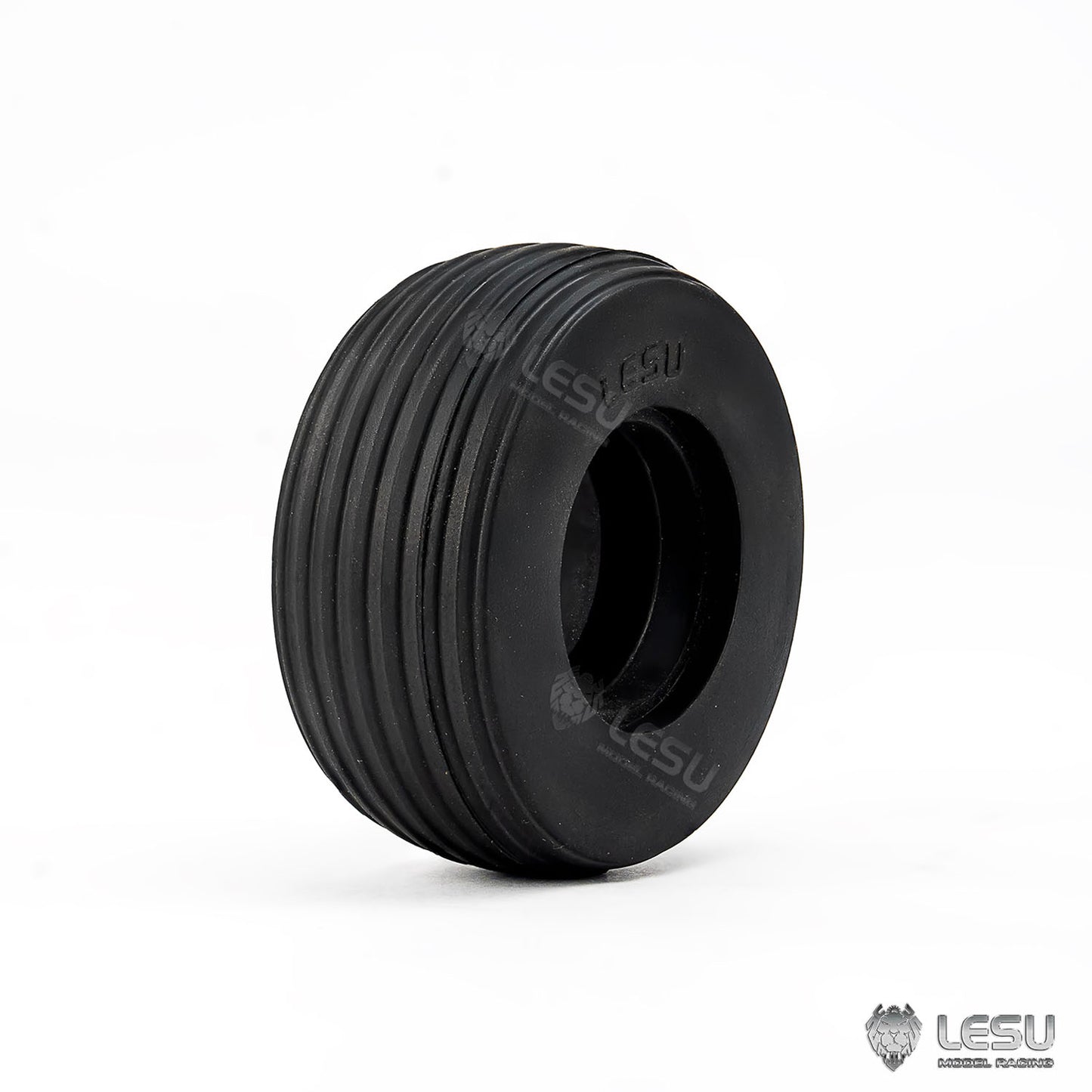 63MM Rubber Rear Wheel Tire for LESU AOUE 225A 1/14 RC Hydraulic Log Loader DIY Model Remote Control Sugarcane Loader Grabber