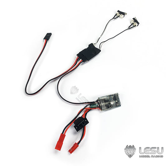 LESU Brushed ESC Limiter Suitable for 1/14 RC Hydraulic Truck Electric Radio Controlled Construction DIY Cars Vehicle Model Parts