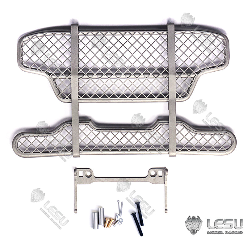 LESU Front Bumper Metal DIY Spare Part Suitable for 1/14 RC FH16 Radio Controlled Tractor Truck DIY Model Vehicle Accessory