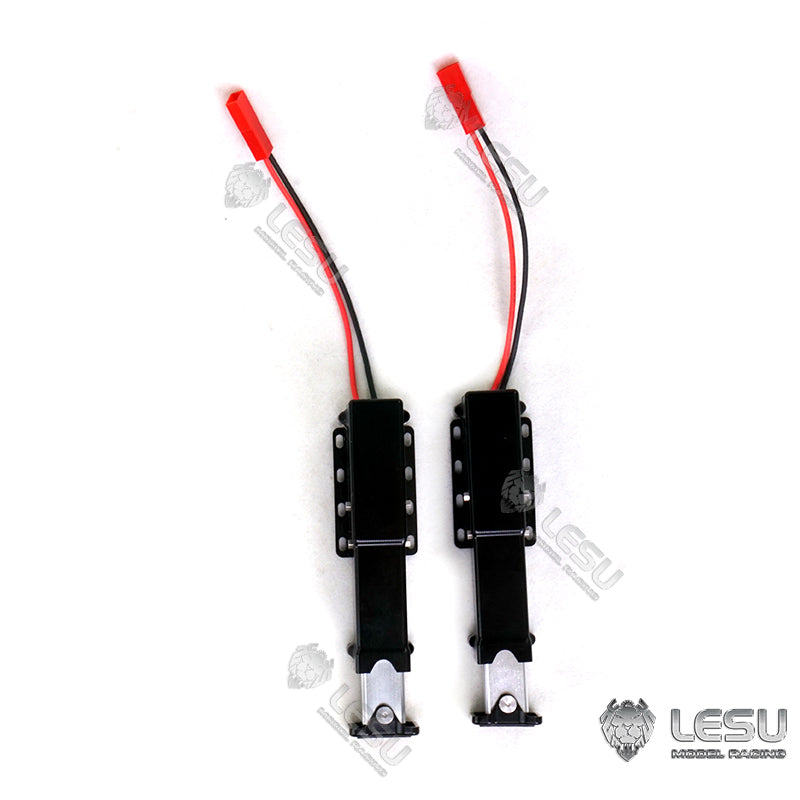 LESU 1/14 RC Trailer Flatbed Truck Spare Parts Metal Electric Lifting Legs ESC for Model Upgrade for Construction Truck