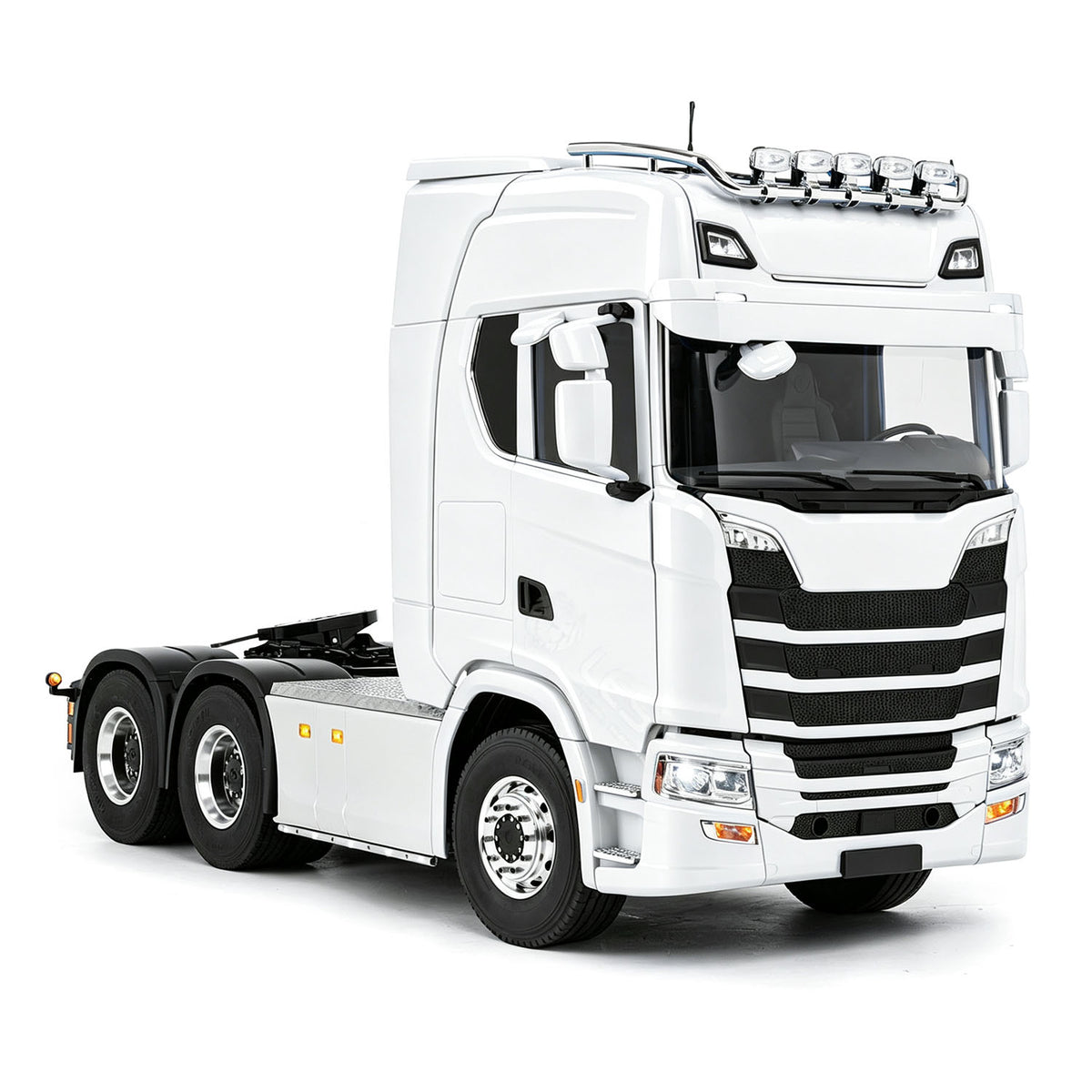 LESU Z0070 1/14 RC Tractor Truck with 6x6 Metal Chassis 3Speed Gearbox Differential Lock Airbag Suspension Light Sound System
