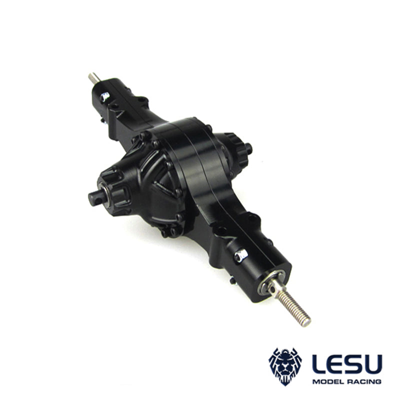 LESU Q9021 Q9022 Q9023 Q9024 Metal Rear Axle for 1/14 Scale Model Radio Controlled Tractor Truck Car DIY Spare Parts