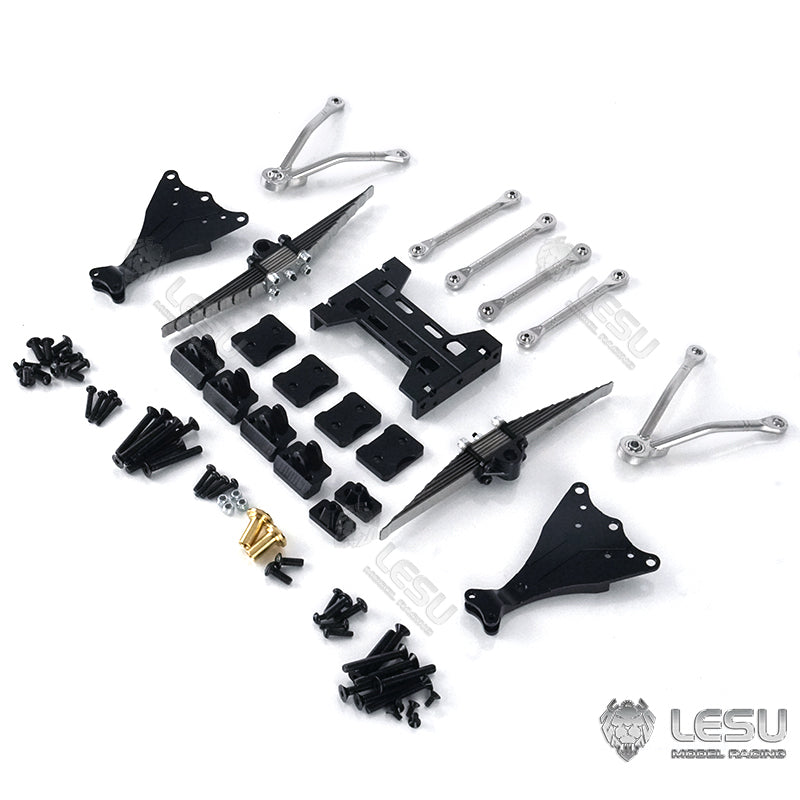 Metal 9MM Rear Suspension for LESU 1/14 Scale 3348 Dumper Remote Controlled Truck Axles Model Replacements Spare Parts