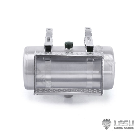 US STOCK LESU Metal Oil Round Tank C 85MM Suitable for TAMIYA 1/14 Scale RC Tractor Truck Radio Controlled Dumper Car Model DIY Parts