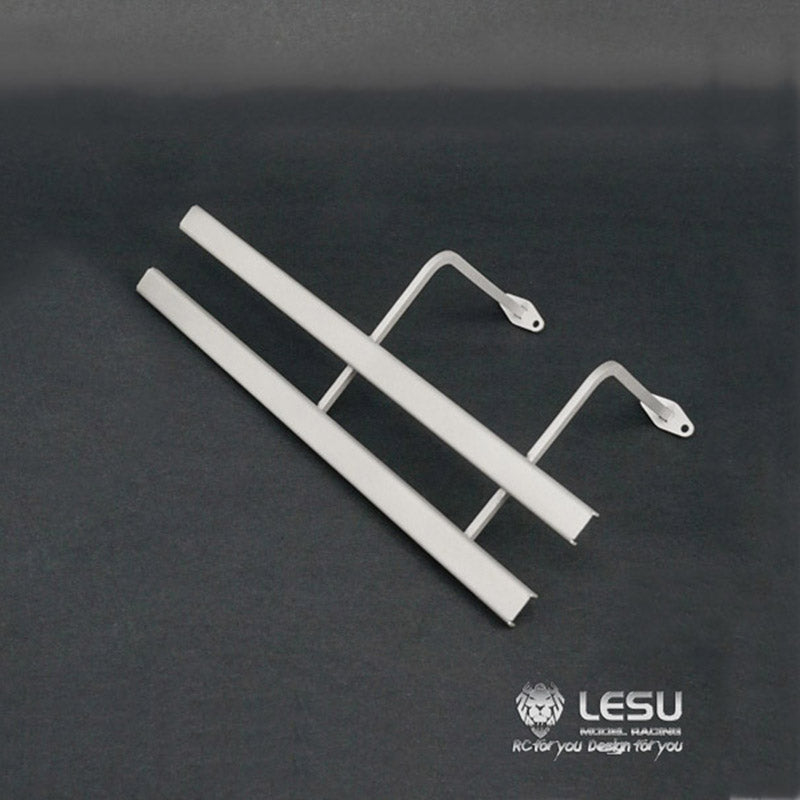 LESU Metal DIY Spare Part Left Right Side Bumper Suitable for RC 1/14 Scale Radio Cotrol Dumper Truck Cars Model Accessory