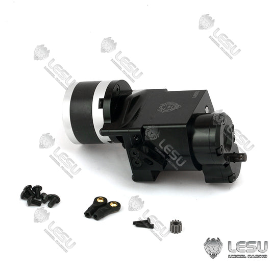 1/14 LESU RC Vehicle Upgrade Accessory 5:1 Planetary Reducer Transmission Planet Gear Motor for Dump Truck Model DIY