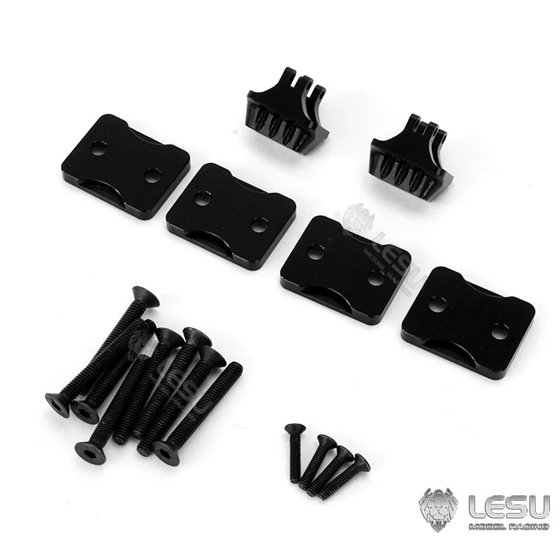 Metal Rear Suspension Set for LESU 1/14 Scale Radio Controlled Truck Axles Model Car Spare Parts Replacements Accessories