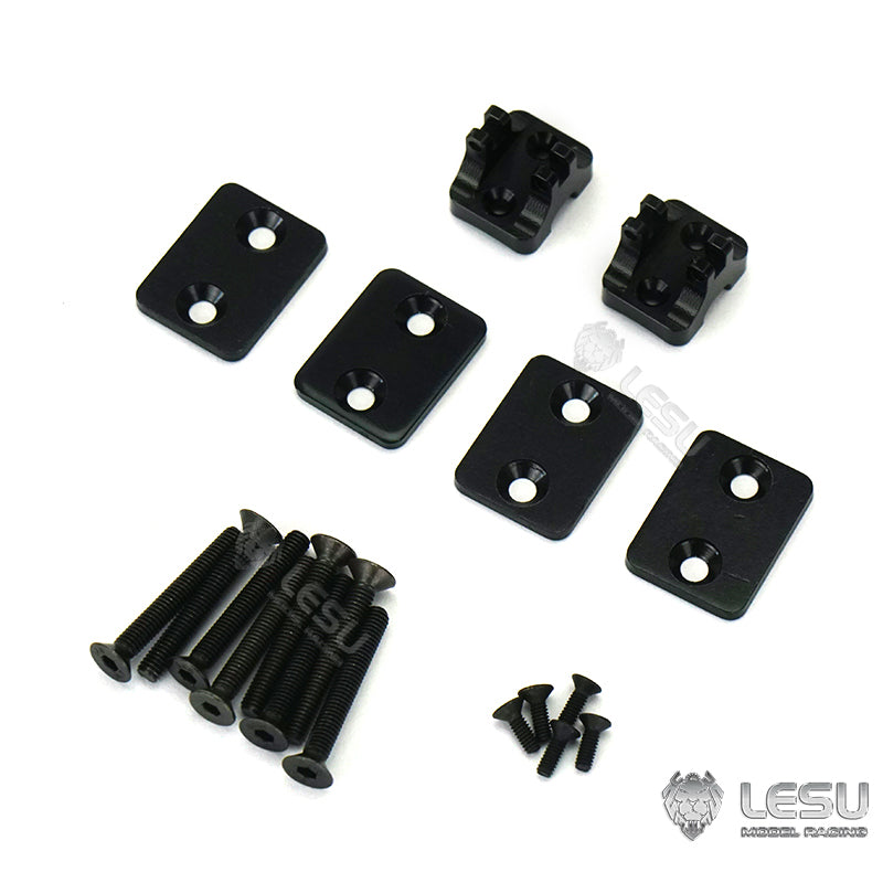 Metal Rear Suspension Set for LESU 1/14 Scale Radio Controlled Truck Axles Model Car Spare Parts Replacements Accessories