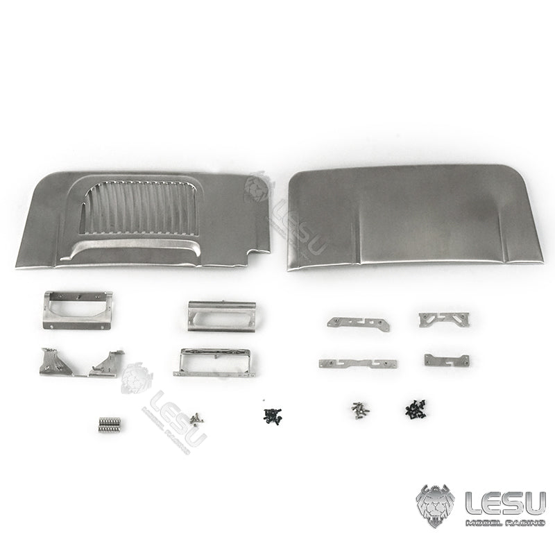 LESU Spotlights Frame Front Bumper Suitable for 1/14 Scale RC Tractor Truck 1851 Radio Control Cars DIY Model Upgrade Part