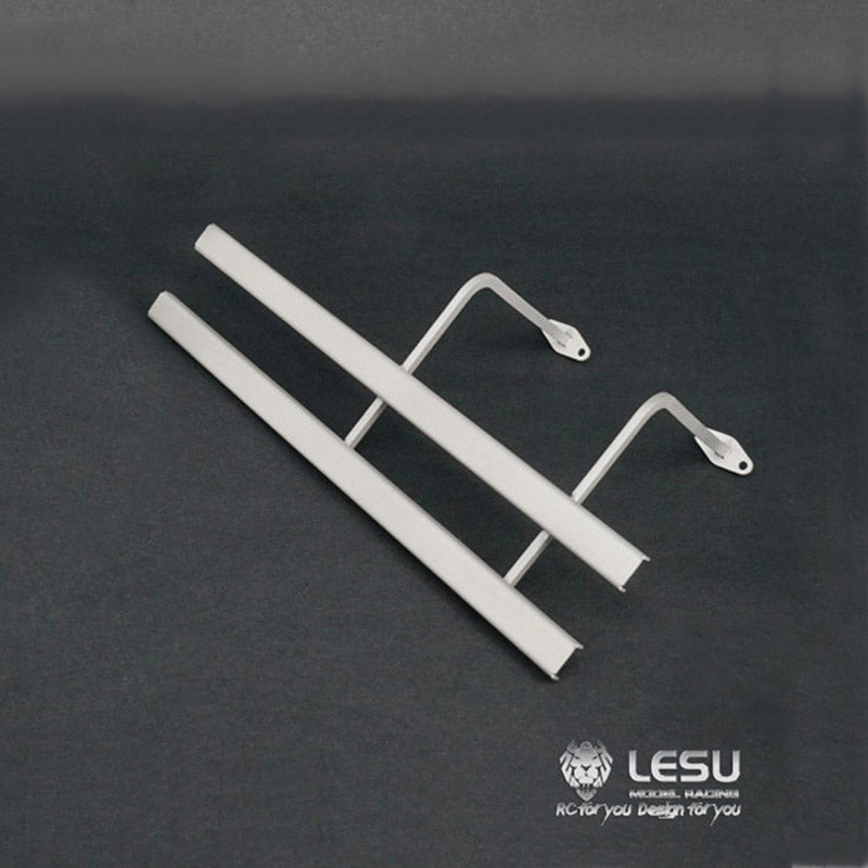 LESU Metal DIY Spare Part Left Right Side Bumper Suitable for RC 1/14 Scale Radio Cotrol Dumper Truck Cars Model Accessory