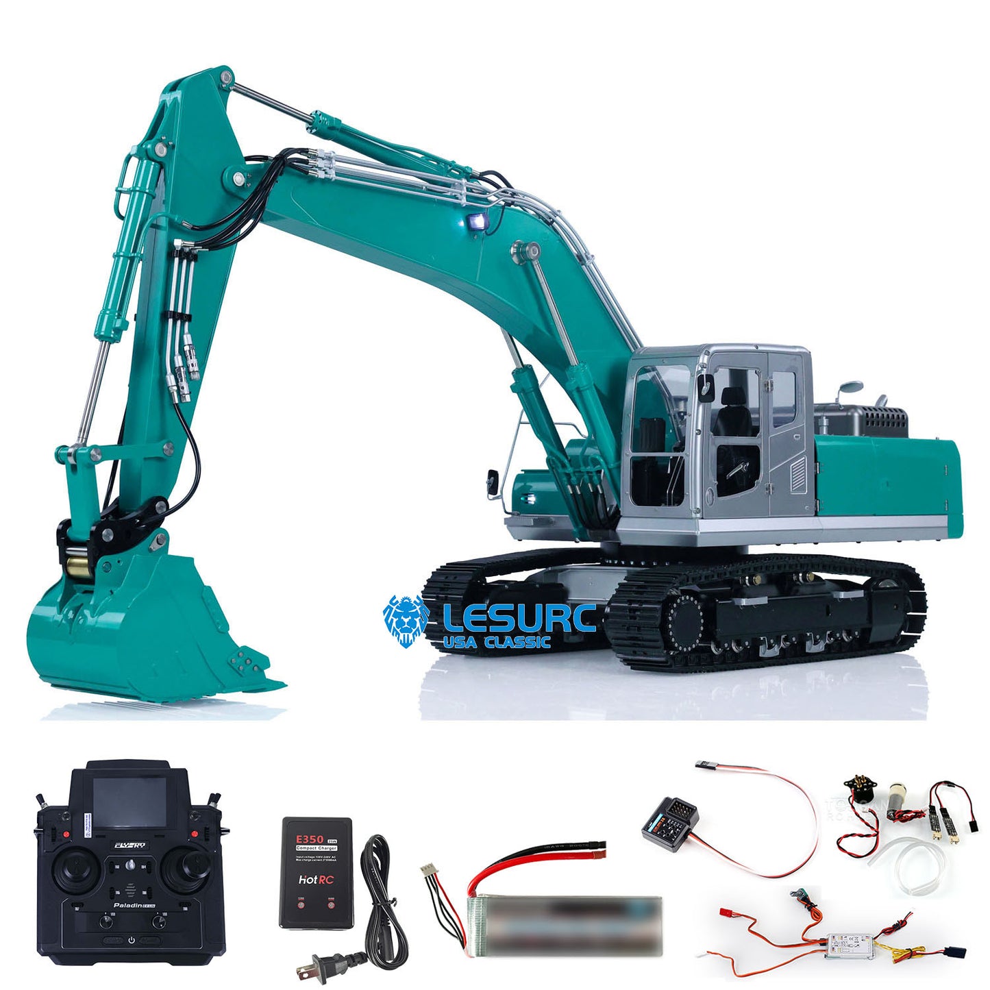 LESU 1/14 PC360 RC Hydraulic Excavator PL18EV Lite Remote Control Digger RTR PNP Assembled Painted Hobby Model DIY